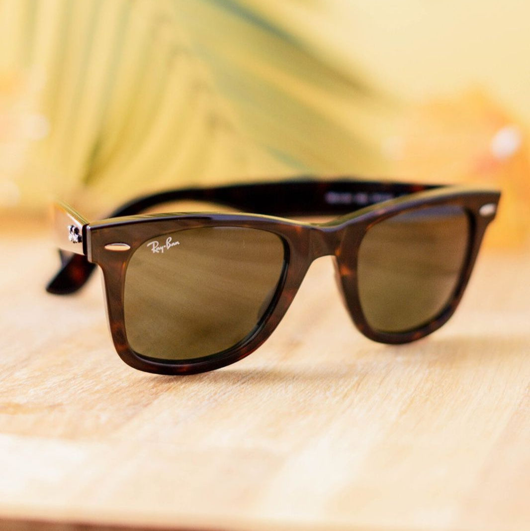 Ray Ban Wayfarer Carey Brown