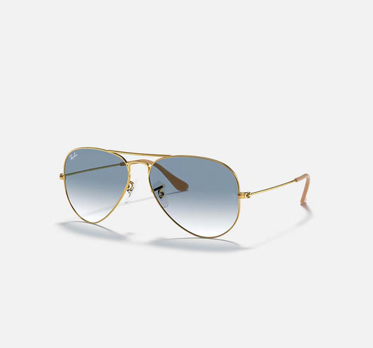 Ray Ban Aviator Gradient Blue - Silver