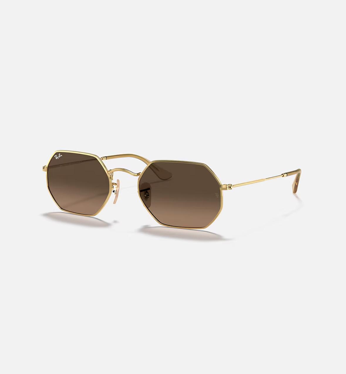 Ray Ban Octagonal Brown